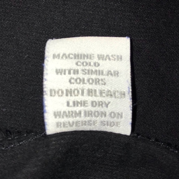 Dressbarn corduroy button down shirt/light jacket, black with brass buttons - Picture 9 of 9